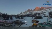 Archiviertes Webcam Bild: Carezza: Talstation Paolina am 26 Feb 2026 um 01:35 Uhr