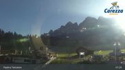Archiviertes Webcam Bild: Carezza: Talstation Paolina am 12.07.2026 um 07:37 Uhr