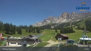 Archiviertes Webcam Bild: Carezza: Talstation Paolina am 12.07.2026 um 13:37 Uhr