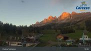 Archiviertes Webcam Bild: Carezza: Talstation Paolina am 10.10.2026 um 05:42 Uhr