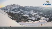 Archiviertes Webcam Bild: Carezza: Kölner Hütte und Bergstation König Laurin am 26 Feb 2026 um 03:06 Uhr