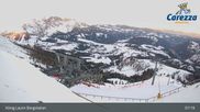 Archiviertes Webcam Bild: Carezza: Kölner Hütte und Bergstation König Laurin am 26 Feb 2026 um 07:06 Uhr