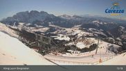 Archiviertes Webcam Bild: Carezza: Kölner Hütte und Bergstation König Laurin am 26 Feb 2026 um 13:06 Uhr