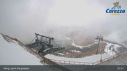 Archived webcam image showing Carezza: Mountain hut "Kölner Hütte" on 13 Apr 2026 at 08:36