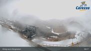 Archived webcam image showing Carezza: Mountain hut "Kölner Hütte" on 13 Apr 2026 at 09:36