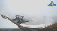 Archived webcam image showing Carezza: Mountain hut "Kölner Hütte" on 13 Apr 2026 at 17:15