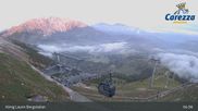 Archived webcam image showing Carezza: Mountain hut "Kölner Hütte" on 7 Jun 2026 at 05:29