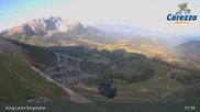 Archived webcam image showing Carezza: Mountain hut "Kölner Hütte" on 7 Jun 2026 at 08:29