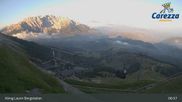 Archived webcam image showing Carezza: Mountain hut "Kölner Hütte" on 12 Jul 2026 at 07:22