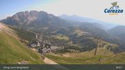 Archived webcam image showing Carezza: Mountain hut "Kölner Hütte" on 12 Jul 2026 at 19:22
