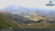 Archived webcam image showing Carezza: Mountain hut "Kölner Hütte" on 2 Aug 2026 at 13:08