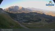 Archiviertes Webcam Bild: Carezza: Kölner Hütte und Bergstation König Laurin am 26.08.2026 um 08:34 Uhr