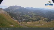 Archiviertes Webcam Bild: Carezza: Kölner Hütte und Bergstation König Laurin am 26.08.2026 um 17:34 Uhr