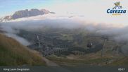 Archived webcam image showing Carezza: Mountain hut "Kölner Hütte" on 18 Sep 2026 at 09:09