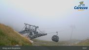 Archived webcam image showing Carezza: Mountain hut "Kölner Hütte" on 18 Sep 2026 at 11:09