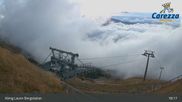 Archived webcam image showing Carezza: Mountain hut "Kölner Hütte" on 22 Oct 2026 at 03:07