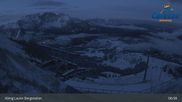 Archived webcam image showing Carezza: Mountain hut "Kölner Hütte" on 22 Oct 2026 at 07:07
