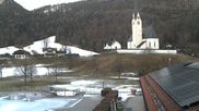 Archived webcam image showing Kreuth - Church St. Leonhard on 26 Feb 2026 at 07:54