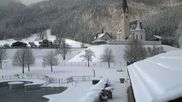 Archived webcam image showing Kreuth - Church St. Leonhard on 27 Mar 2026 at 12:12
