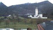 Archived webcam image showing Kreuth - Church St. Leonhard on 6 Apr 2026 at 07:41