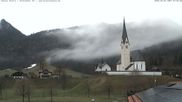 Archived webcam image showing Kreuth - Church St. Leonhard on 6 Apr 2026 at 08:41