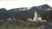 Archived webcam image showing Kreuth - Church St. Leonhard on 6 Apr 2026 at 10:41