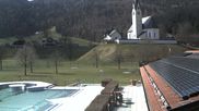Archived webcam image showing Kreuth - Church St. Leonhard on 6 Apr 2026 at 14:41