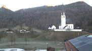 Archived webcam image showing Kreuth - Church St. Leonhard on 8 Apr 2026 at 07:37