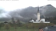 Archived webcam image showing Kreuth - Church St. Leonhard on 13 Apr 2026 at 06:21