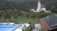 Archived webcam image showing Kreuth - Church St. Leonhard on 20 May 2026 at 07:01