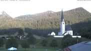 Archived webcam image showing Kreuth - Church St. Leonhard on 28 May 2026 at 06:38