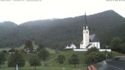 Archived webcam image showing Kreuth - Church St. Leonhard on 12 Jun 2026 at 06:49