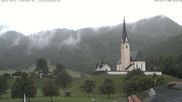 Archived webcam image showing Kreuth - Church St. Leonhard on 12 Jun 2026 at 10:49