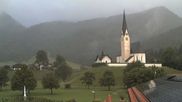 Archived webcam image showing Kreuth - Church St. Leonhard on 12 Jun 2026 at 20:49