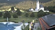 Archived webcam image showing Kreuth - Church St. Leonhard on 4 Jul 2026 at 07:47