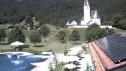 Archived webcam image showing Kreuth - Church St. Leonhard on 4 Jul 2026 at 10:47