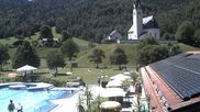 Archived webcam image showing Kreuth - Church St. Leonhard on 4 Jul 2026 at 14:47