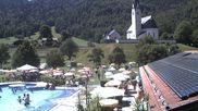 Archived webcam image showing Kreuth - Church St. Leonhard on 12 Jul 2026 at 14:20