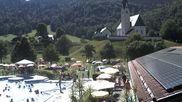 Archived webcam image showing Kreuth - Church St. Leonhard on 12 Jul 2026 at 16:20