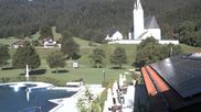 Archived webcam image showing Kreuth - Church St. Leonhard on 28 Jul 2026 at 08:07