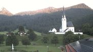 Archiviertes Webcam Bild: Kreuth - Kirche St. Leonhard am 03.08.2026 um 06:43 Uhr
