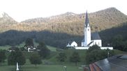 Archiviertes Webcam Bild: Kreuth - Kirche St. Leonhard am 03.08.2026 um 07:43 Uhr