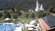 Archiviertes Webcam Bild: Kreuth - Kirche St. Leonhard am 03.08.2026 um 12:43 Uhr