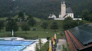 Archived webcam image showing Kreuth - Church St. Leonhard on 10 Sep 2026 at 06:40