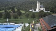 Archived webcam image showing Kreuth - Church St. Leonhard on 10 Sep 2026 at 12:40