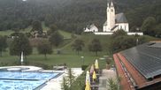 Archived webcam image showing Kreuth - Church St. Leonhard on 10 Sep 2026 at 14:40