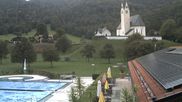 Archived webcam image showing Kreuth - Church St. Leonhard on 10 Sep 2026 at 18:40