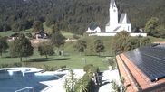 Archived webcam image showing Kreuth - Church St. Leonhard on 25 Sep 2026 at 10:00