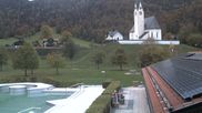 Archiviertes Webcam Bild: Kreuth - Kirche St. Leonhard am 27.10.2026 um 07:33 Uhr