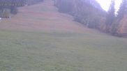 Archived webcam image showing Spieserlifte Unterjoch View of the ski run on 15 Oct 2026 at 18:18